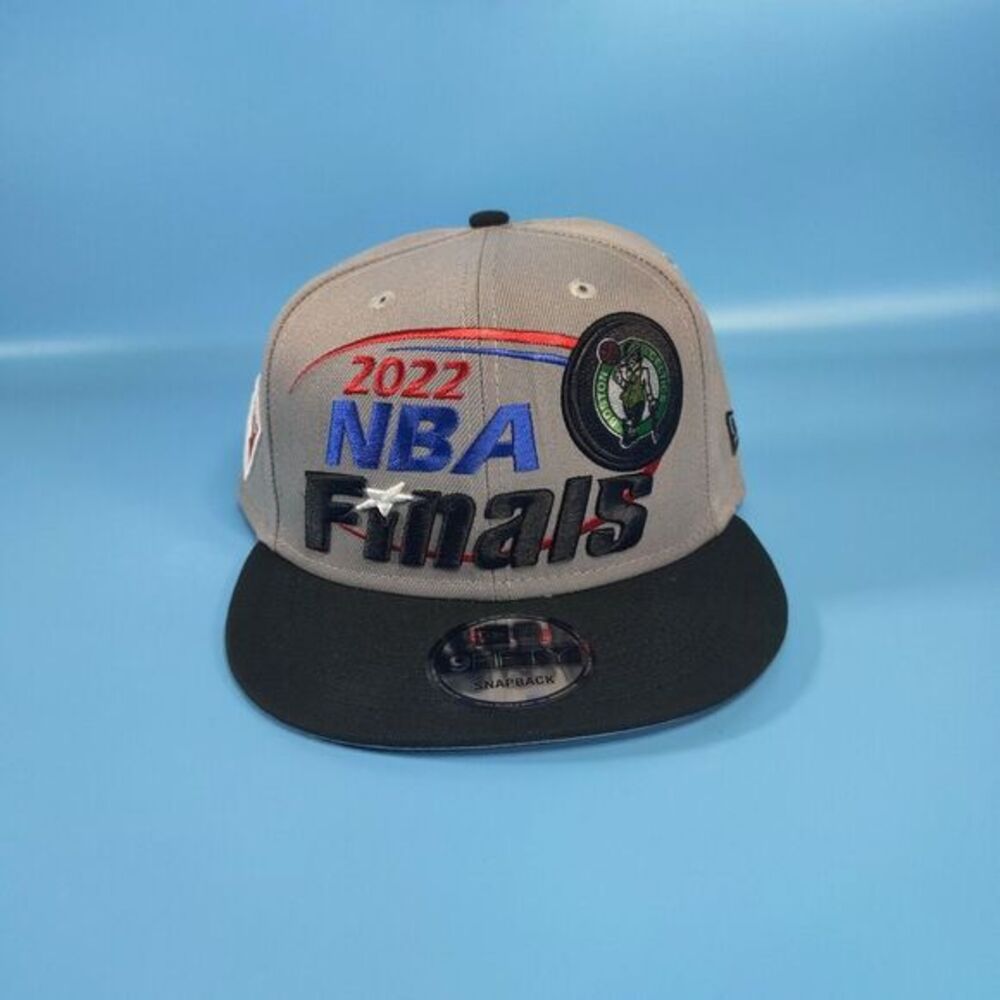 New Era Boston Celtics Snapback Hat Mens Adjustable 2022 NBA Finals Sportswearโ